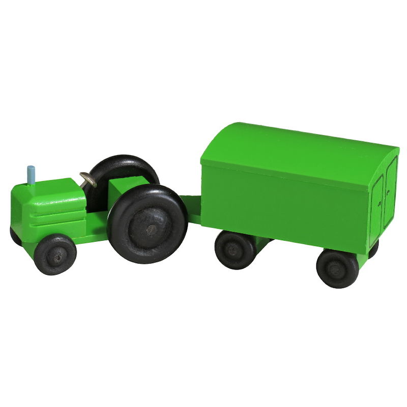 Miniatur Traktor (6), farbig